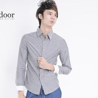 Long Sleeve Striped Shirt