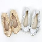midnightCOCO - Metallic Scrunch Flats