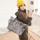 CatWorld - Leopard-Print Drawstring Tote