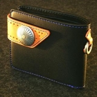 b3Labo - Snap Closure Leather Wallet