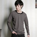 ROADIST - Round-Neck Striped Knit Top
