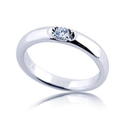 Chow Sang Sang - 900 Platinum Diamond Ring