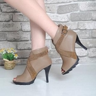 Smoothie - Peep-Toe Studded Boots