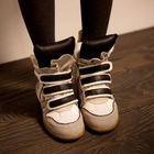 midnightCOCO - Velcro High-Top Sneakers