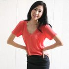 prischu essentials - V-Neck T-Shirt