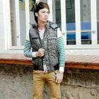 INTHING - Padded Vest with Hood