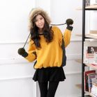 LORIKEET - Brushed Fleece Drop-Shoulder Pullover