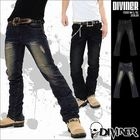 Diviner - Distressed Washed Jeans