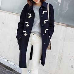 SEYLOS - Hooded Wool Coat SEYLOS - Hooded Wool Coat