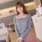 CLICK - Set of 2: Peter Pan Collar Top