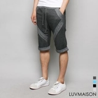 LUVMAISON - Drawstring Waist Knee-Length Sweatpants