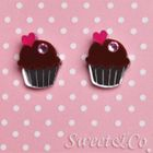 Sweet & Co. - Sweet&Co. Mini Cupcake Stud Earrings