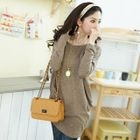 Tokyo Fashion - Corsage-Accent Knit Top