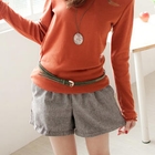 Tokyo Fashion - Houndstooth Pleated Shorts