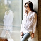Jcstyle - Tab-Sleeve Wrap Shirt