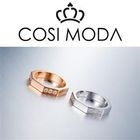 COSI MODA - Steel Ring with Cubic Zirconia 