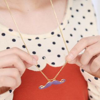 Mustache Necklace Mustache Necklace