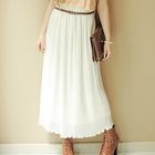 CICI-SHOP - Accordion-Pleat Long Skirt