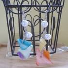 Fit-to-Kill - Rainbow Shells with Pearl Earrings