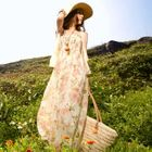 Tokyo Fashion - Floral Chiffon Maxi Dress