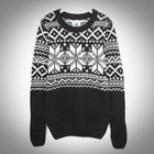 De Karma - Snowflake-Pattern Knit Top
