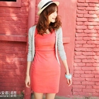 Ando Store - Cutout Accent Sleeveless Bodycon Dress