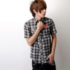 SeventyAge - Badge Appliqué Short-Sleeve Plaid Shirt