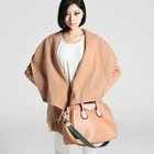 SARAH - Faux-Leather Tote with Cross Strap
