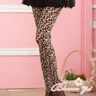 Blossom Gal - Leopard-Pattern Sheer Tights
