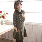 CatWorld - Flap-Pocket Jumper Dress