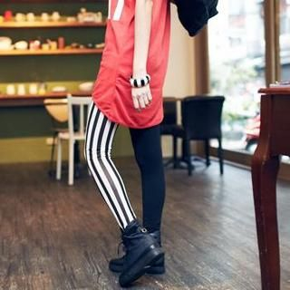 Stripe Panel Leggings