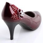 Moonbasa - Rhinestone Appliqué Pumps