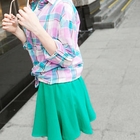 Tokyo Fashion - Buttoned A-Line Skirt