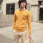 Groove9 - Pocket-Accent Knit Top
