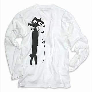 Crewneck Long Sleeve Tee - 'LOVE CAT'