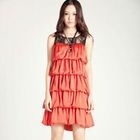 O.SA - Lace Panel Layered Sleeveless Dress