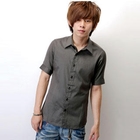 SeventyAge - Striped Short-Sleeve Shirt