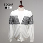 Style YOURS - Pattern-Accent V-Neck Cardigan