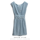 Dream Star - Wavy-Pattern Tank Dress
