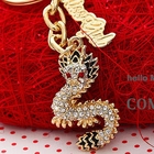 Miss Girl - Rhinestone Dragon Keychain