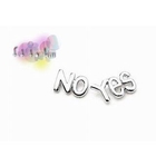 Fit-to-Kill - yes & no dissymmetry earrings