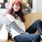 LORIKEET - Striped Accent Top