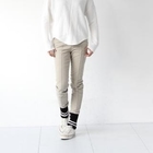 Maypin - Knit-Hem Corduroy Pants