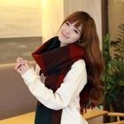 CLICK - Fringe Plaid Scarf