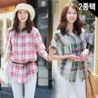Celli Girl - Plaid Shirt (2 Designs)