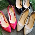 BENGGIRL - Faux-Leather Patent Pumps