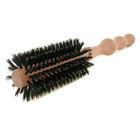 Philip B - Medium 55mm Round Brush (Polished Mahogany Handle, 65% Boar Bristle + 35% Nylon)