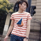 MR.ZERO - Stripe Printed T-Shirt