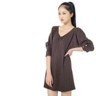prischu essentials - Bishop Sleeve Dotted Dress
