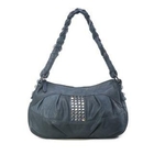 Biyibi - Braided-Strap Studded Shoulder Bag